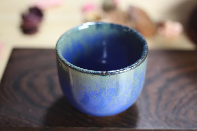 【送禮好物】90ml 天目釉 直身圓口茶杯 酒杯 鶯歌名家葉敏祥作