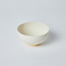 KOGA 許家陶器品 陶質圓形飯碗 (鶯白)