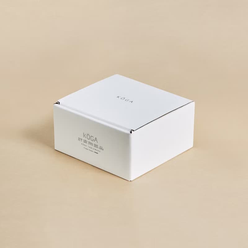 KOGA 許家陶器品 陶質圓形飯碗 (鶯白)