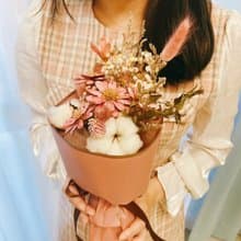 日式乾燥花束 乾燥花 永生花 生日送禮 告白