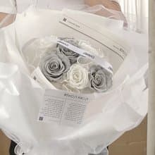 Flora Flower永生玫瑰花束-飛往你的航線