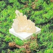 能量水晶擺飾-天然原礦能量白水晶簇 消磁淨化 開運 入厝禮物