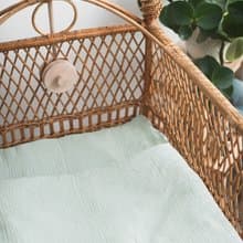 MINT MUSLIN DUVET AND PILLOW COVERS