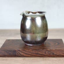 【送禮好物】天然落灰 柴燒茶海 公道杯 名家葉敏祥手作 300ml