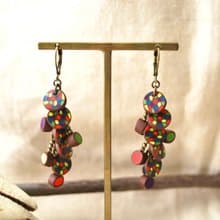 カラフルじゃらじゃらピアス・イヤリング