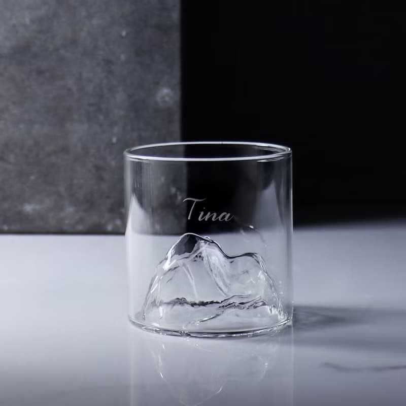 200cc【雪山耐熱杯】刻字紀念茶杯 父親節送禮