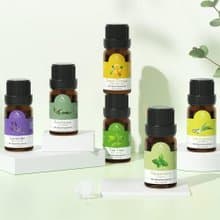 【香氛機專用精油】6枝裝日本植物天然香薰精油 男女聖誕交換禮物