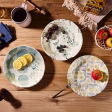 日本美濃燒 - 輕量咖哩盤 - 3件組(21.7cm)