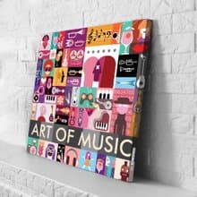 【日本 VisualSonic】藍牙畫布音箱- Art of Music