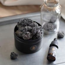 天然礦石擴香禮盒 黑火山石