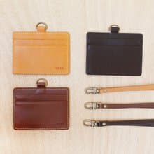 【福利品】-微瑕疵真皮識別證(可刻英文字)