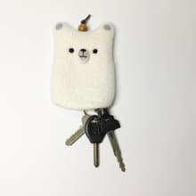 臺灣黑熊 北極熊 棕熊 鑰匙收納包  交換禮物 台灣手工