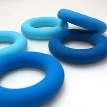 donugrip 甜甜握力圈—漸層藍(5入)