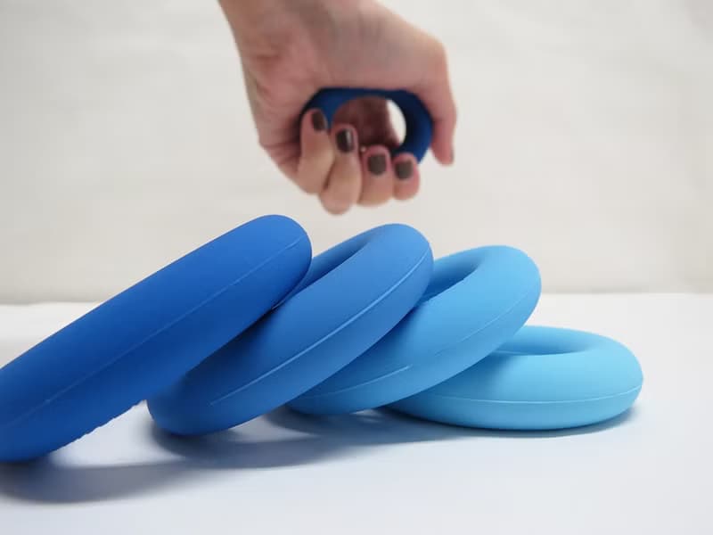 donugrip 甜甜握力圈—漸層藍(5入)
