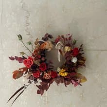 【花訴花藝】立體永生花圈/開幕花禮/升遷花禮/祝賀花禮 永生花