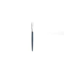 葡萄牙 Cutipol  GOA  藍柄銀 12cm 迷你水果叉四件組