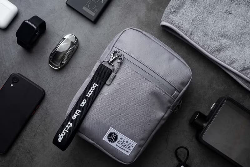 MORAL | Downtown Crossbody 紮染風隨身斜背包 英灰