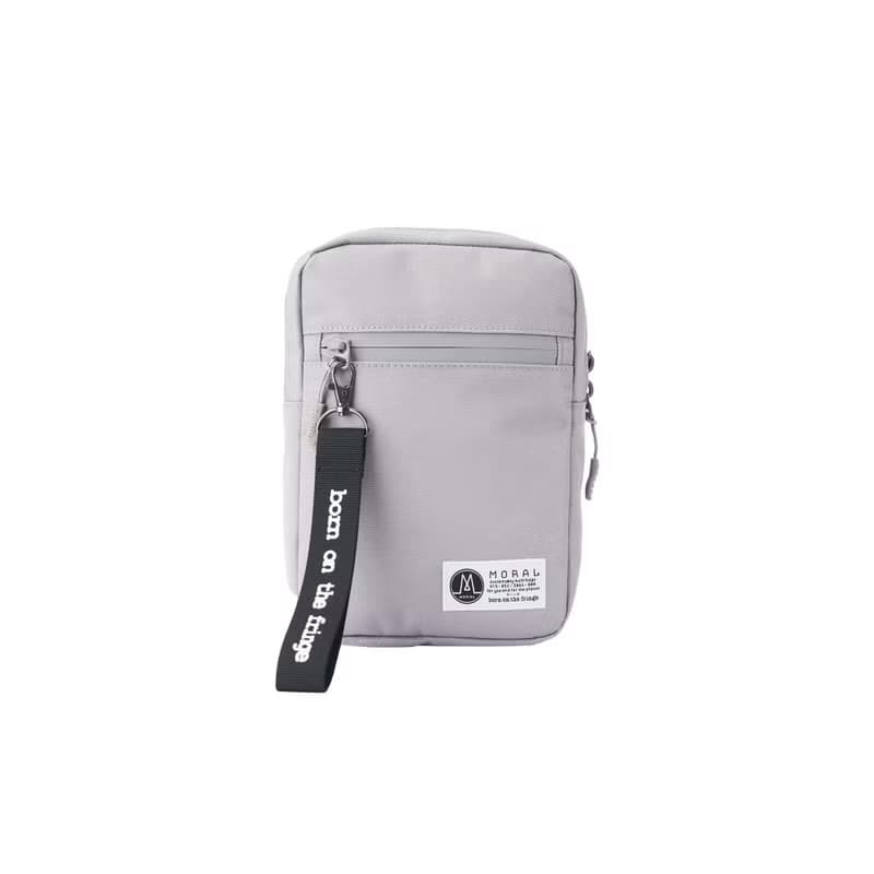 MORAL | Downtown Crossbody 紮染風隨身斜背包 英灰