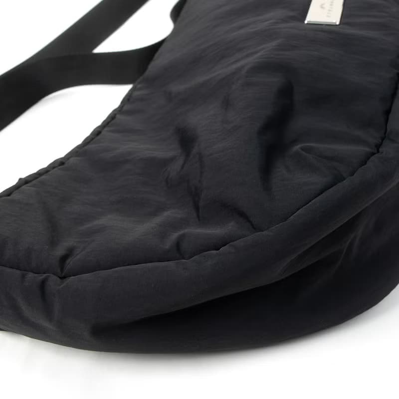 【DOUGHNUT】防潑水 手提/肩背/斜背 3用 澎澎半月包 穿搭-黑 SE