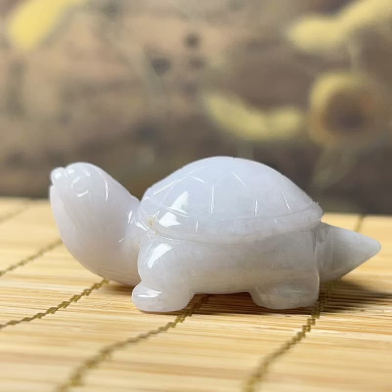 【吉祥‧長壽】翡翠烏龜 | 天然緬甸A貨翡翠 | 送禮