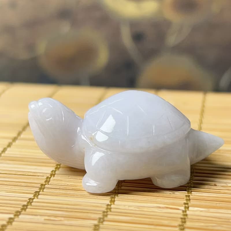 【吉祥‧長壽】翡翠烏龜 | 天然緬甸A貨翡翠 | 送禮