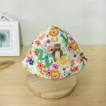 動物花園 花瓣帽 雙面帽 小孩遮陽帽