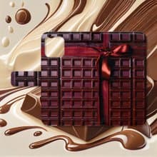 チョコレートの誘惑 手帳型スマホケース 【9】　iPhone Android各機種対応  ハイクオリティタイプ