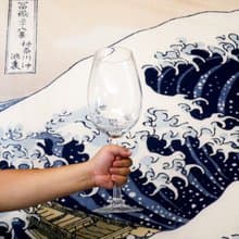 2500cc【超巨大高腳玻璃杯】40cm派對乾杯特大酒杯 紀念酒杯