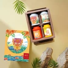 F3【無藏】端午公益禮盒 好人緣彩盒-綜合四入紅茶禮(1散茶+3茶包