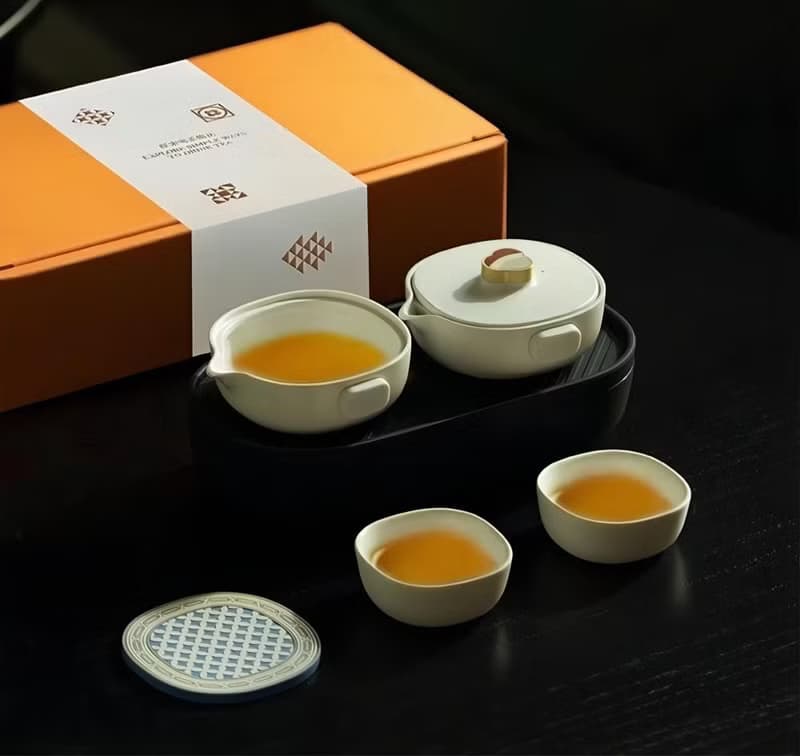 小巨蛋T6×見南花功夫茶具套裝 禮物家居 中秋禮物