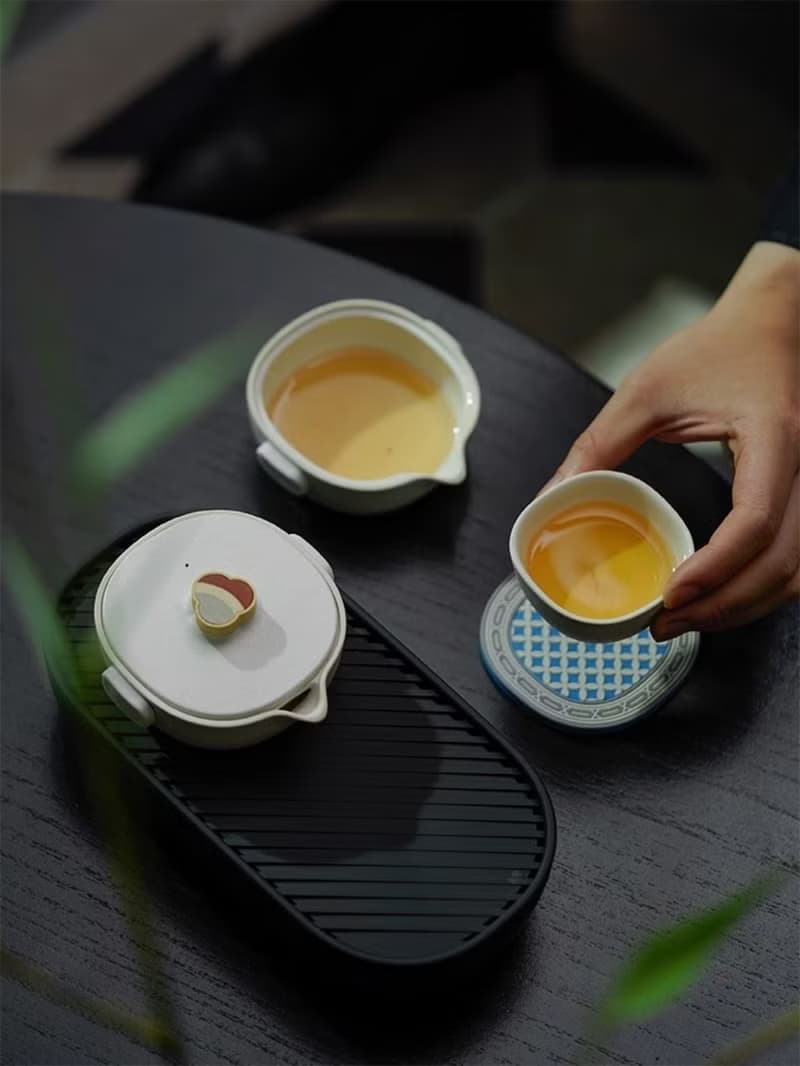 小巨蛋T6×見南花功夫茶具套裝 禮物家居 中秋禮物