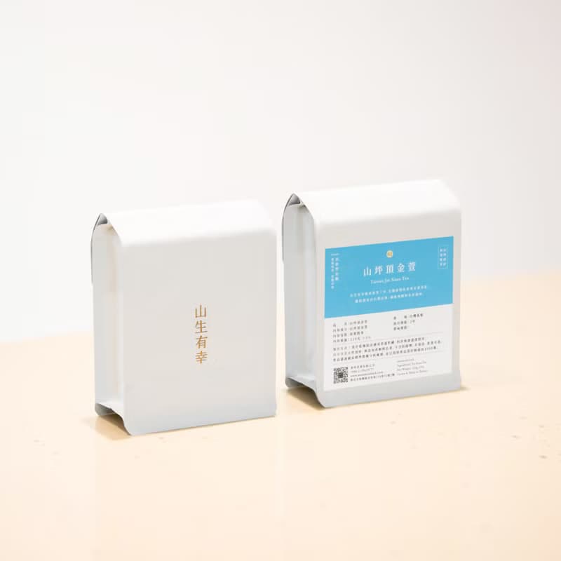【山坪頂 金萱】台灣原葉散茶 120克 環保夾鏈袋裝 2份組