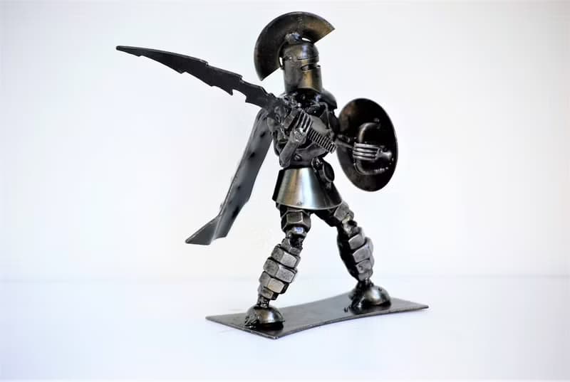 Spartan SCRAP METAL, (C)Cool gift for him, Cool Birthday Gift, Anniversary gifts