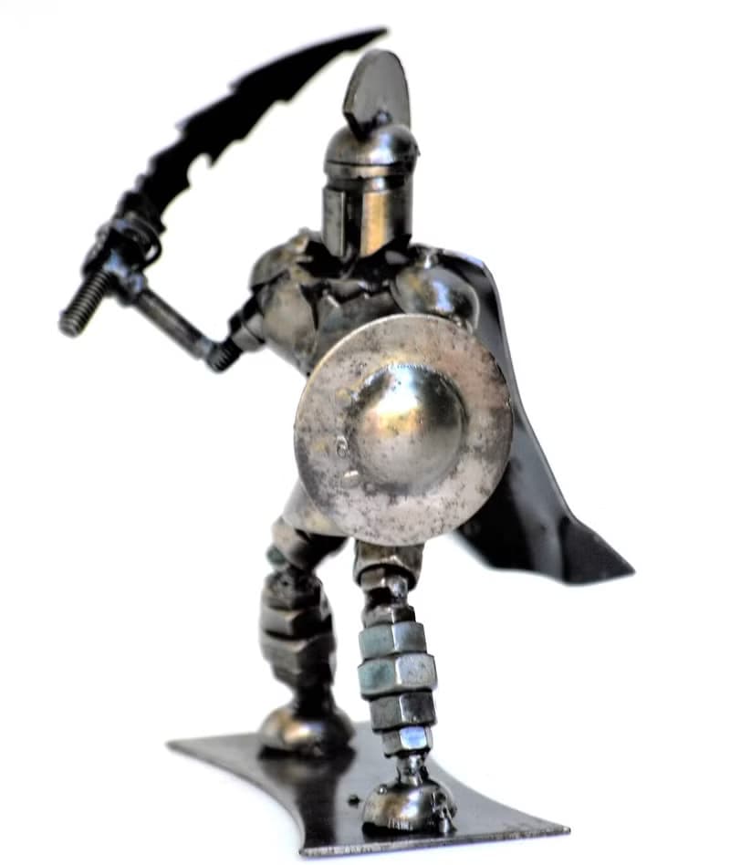 Spartan SCRAP METAL, (C)Cool gift for him, Cool Birthday Gift, Anniversary gifts