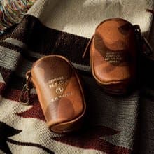 全皮革立體鑰匙收納包 / 五色