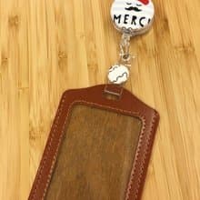 手作好禮 趣味伸縮扣環 卡套 悠遊卡證件套卡夾 票卡夾 伸縮拉環