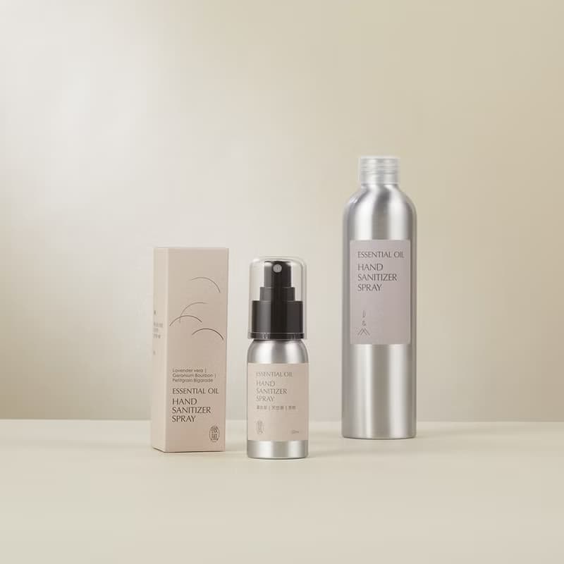 D&M 香氛精油防護噴霧(75%酒精) + 補充瓶 250ml 組