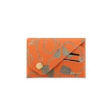 ionCARDholder銀離子抗菌卡片套Orange Charm 純素皮革禮物