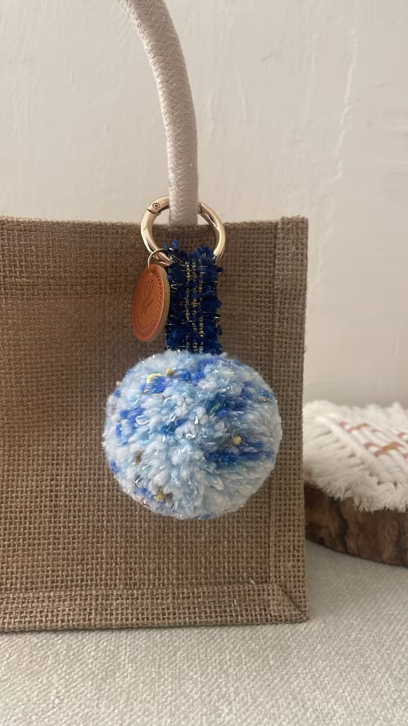 Jf波波手工毛球掛飾/送禮/禮物/療癒