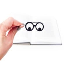 Reading Eyes – Fun Metal Bookmark with Eyeglass Design