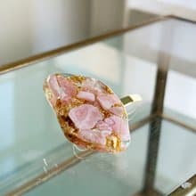 【7月の誕生石】引き寄せパワー・ロードクロサイト (インカローズ) ・アゲート・ポニーフック