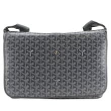 【日本直送】ゴヤール GOYARD カペシアンMM ショルダーバッグ CAPETIMMLTY51CG51P PVC グレー ユニセックス【中古】