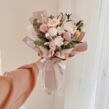 盛夏陽光 永生非洲菊花束