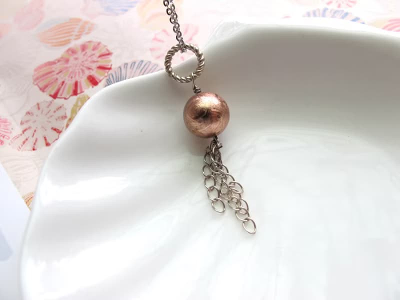 天鐵 925純銀 【流蘇】天鐵設計項鍊款