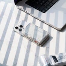 SKINARMA Mecha 5000mAh 20W 磁吸支架款行動電源 WH標示