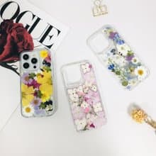 多款式粉綠黃花押花手機殼 適用於iPhone 16e Samsung S25 Ultra