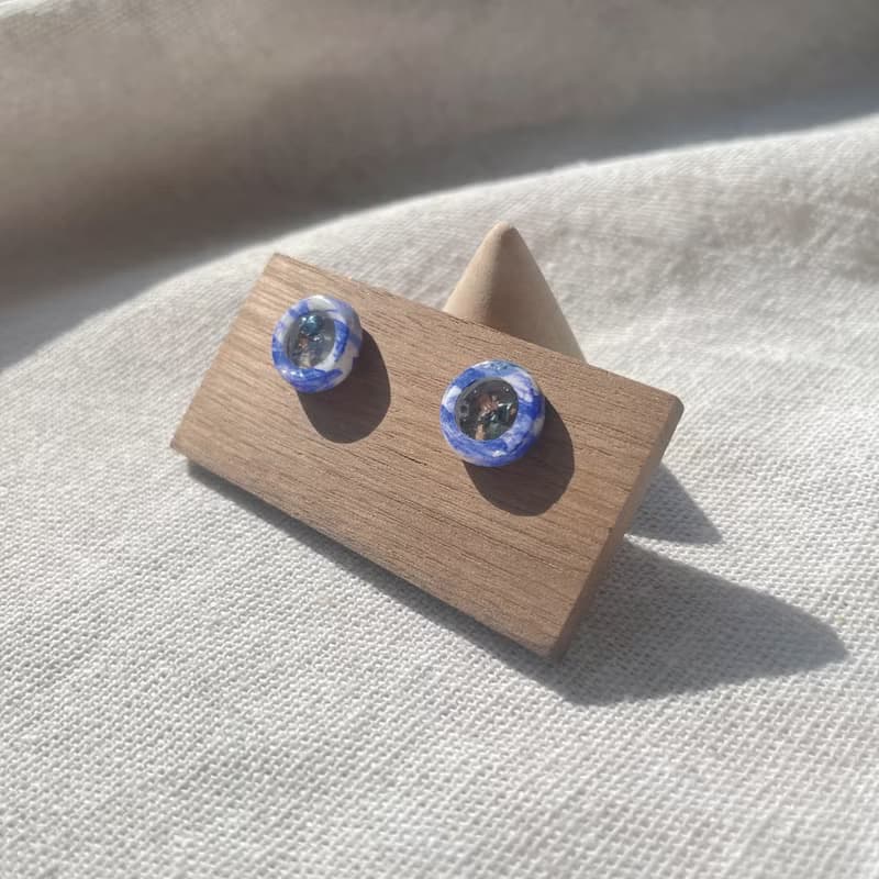 TeenyTinyCraft | 透心 手工耳環/耳夾