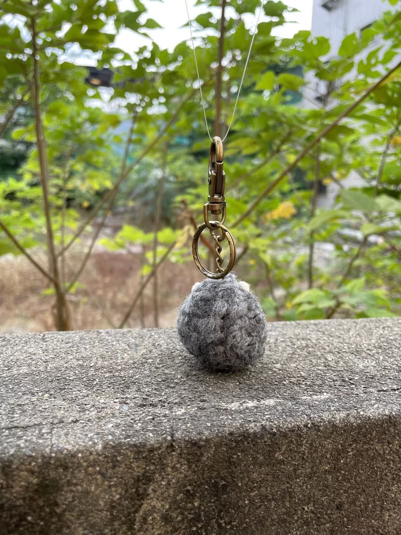禮物盒 刺蝟 吊飾