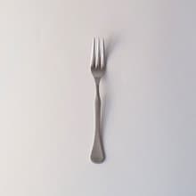 日本高桑金屬  日製波浪曲線不鏽鋼甜點叉-2入