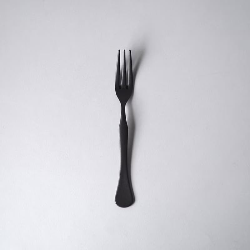 日本高桑金屬  日製波浪曲線不鏽鋼甜點叉-2入